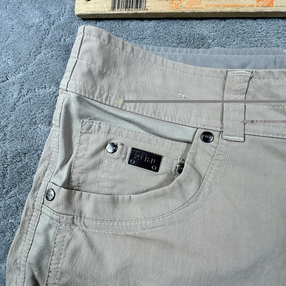 Kuhl Shorts Mens 32 Beige Radikl Chinos Hiking Trail Camping Gorpcore Outdoors